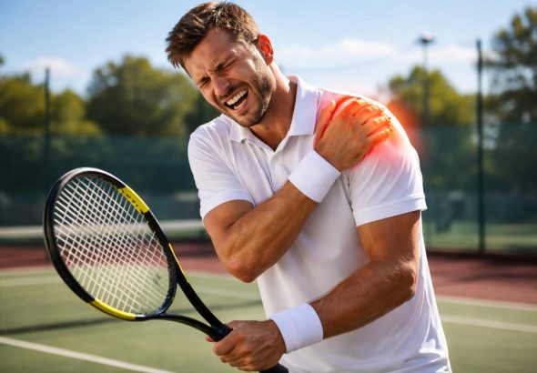 découvrez les causes, symptômes et traitements des douleurs à l'épaule liées au tennis. prévenez et soignez les blessures pour jouer en toute sérénité.