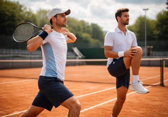 découvrez l'importance de l'échauffement avant un match de tennis pour améliorer vos performances et prévenir les blessures.