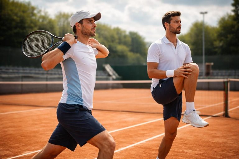 découvrez l'importance de l'échauffement avant un match de tennis pour améliorer vos performances et prévenir les blessures.