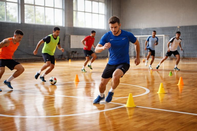 découvrez un exemple d'entraînement physique spécialement conçu pour améliorer vos performances au futsal, avec des exercices ciblés et adaptés.