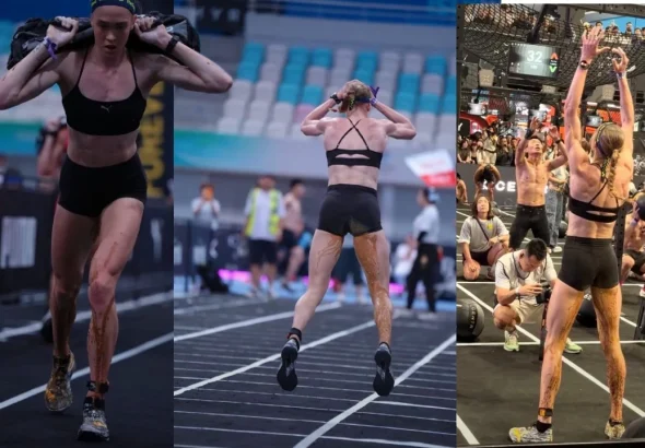 Joanna Wietrzyk a fait caca dans son pantalon à mi-course
