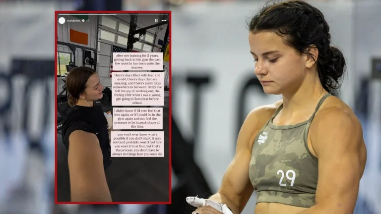 Mal O'Brien est de retour au gymnase : le CrossFit